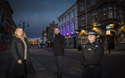 Police boss joins life-saving patrol in Wrexham