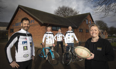Rugby club team on their bikes to raise £25K for Scotland star Doddie’s charity