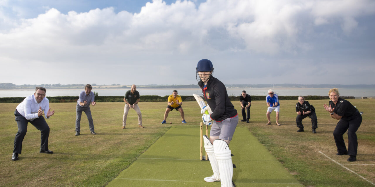 Caernarfon cricketers will be pitch perfect thanks to cash seized from crooks