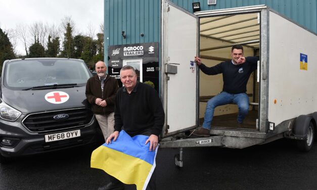 Hero grandfather makes perilous road trip to Ukraine to deliver vital medical aid