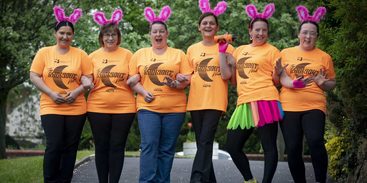 Big-hearted care home “super seven” step up in aid of hospice