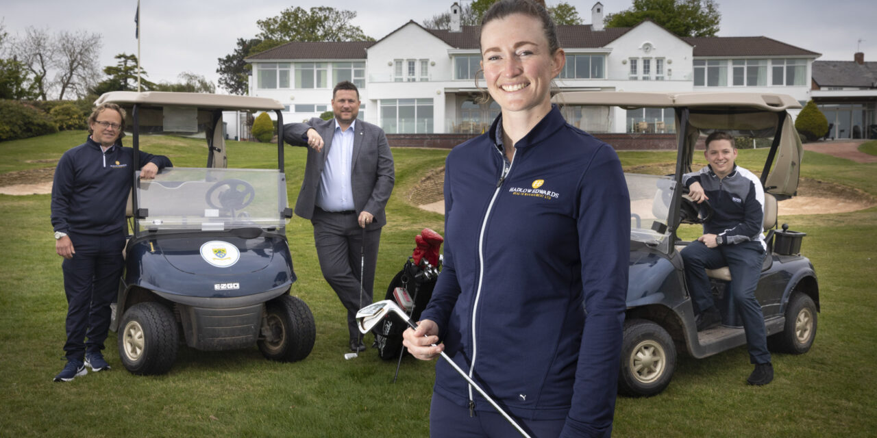 Jet-setting golfer Rachael gets in the swing with £10,000 boost