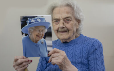 Centenarian Kathlyn makes history at Caernarfon care home