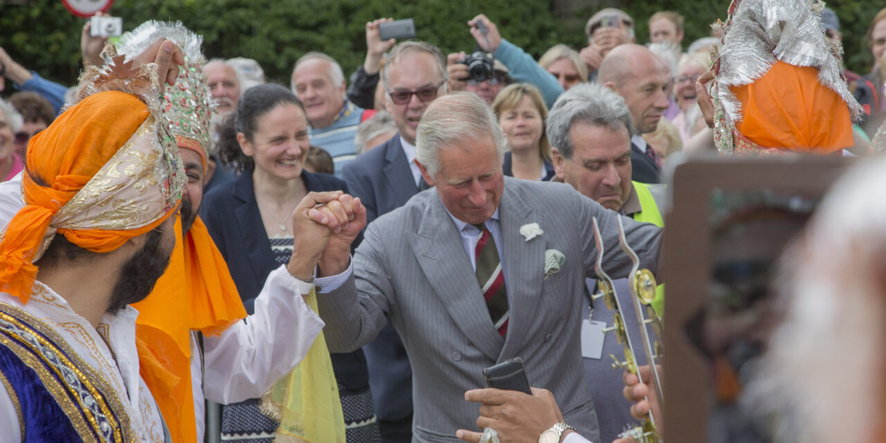 Prince of Wales hails peace festival as “shining example of peace and harmony”