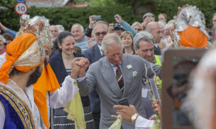 Prince of Wales hails peace festival as “shining example of peace and harmony”