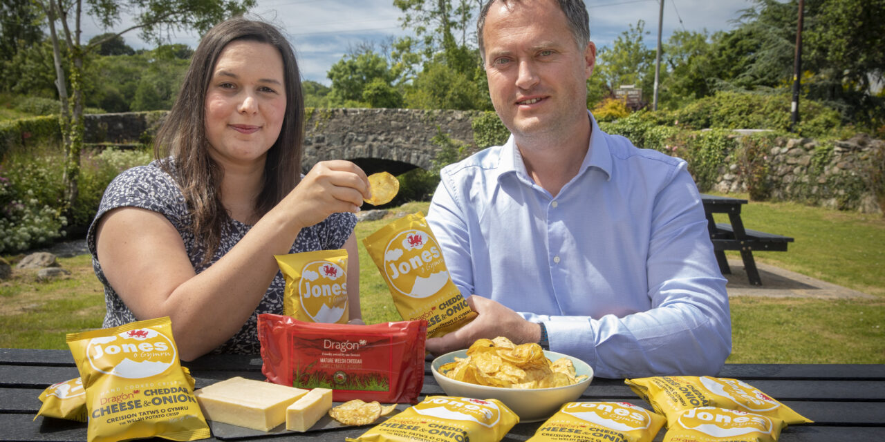 Cheesy does it for new all-Welsh crisps