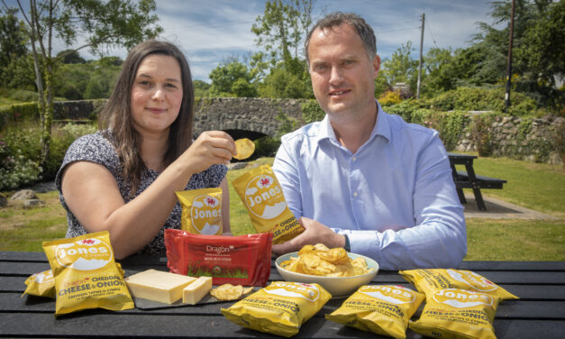 Cheesy does it for new all-Welsh crisps