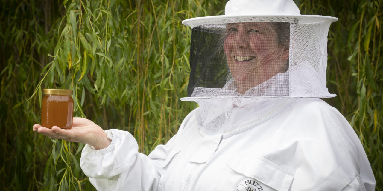 Busy bee Louise is a real honey at care home