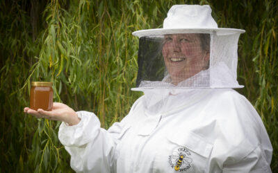 Busy bee Louise is a real honey at care home