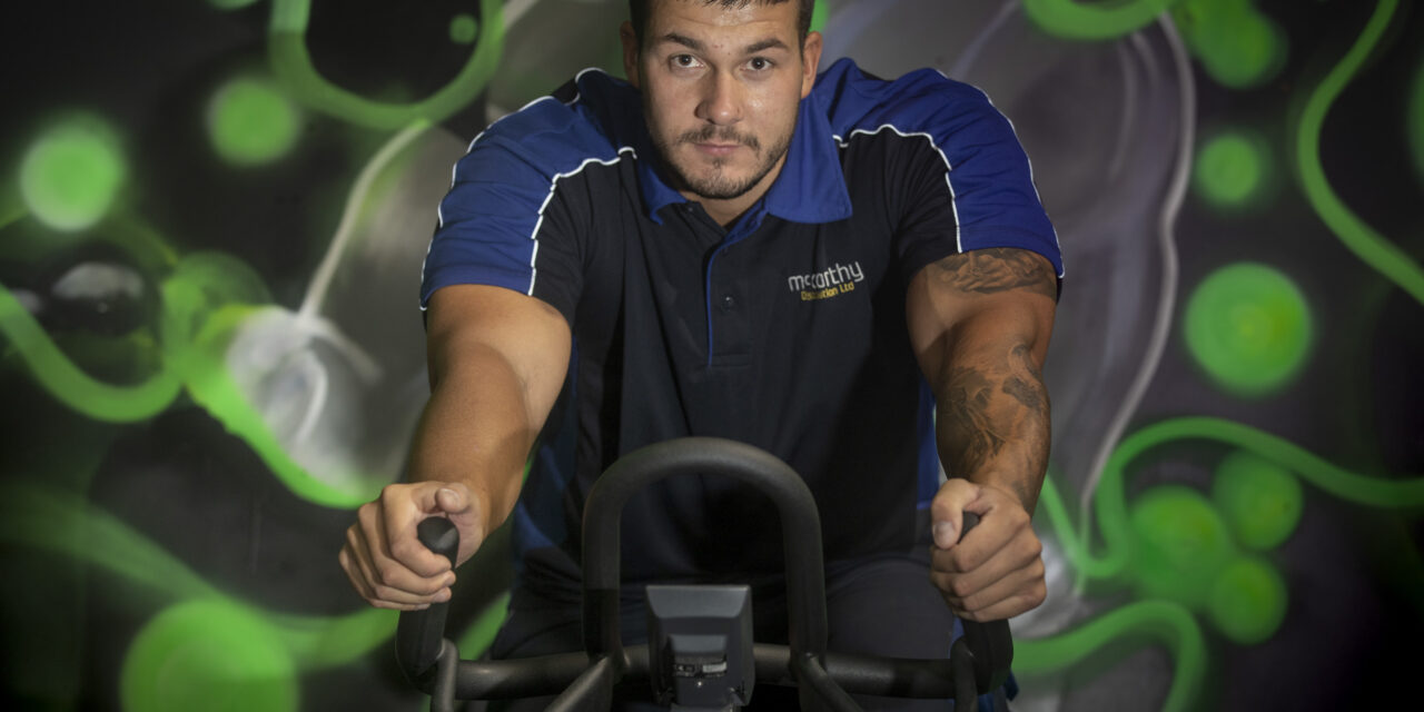 George’s marathon spin in aid of heart charity