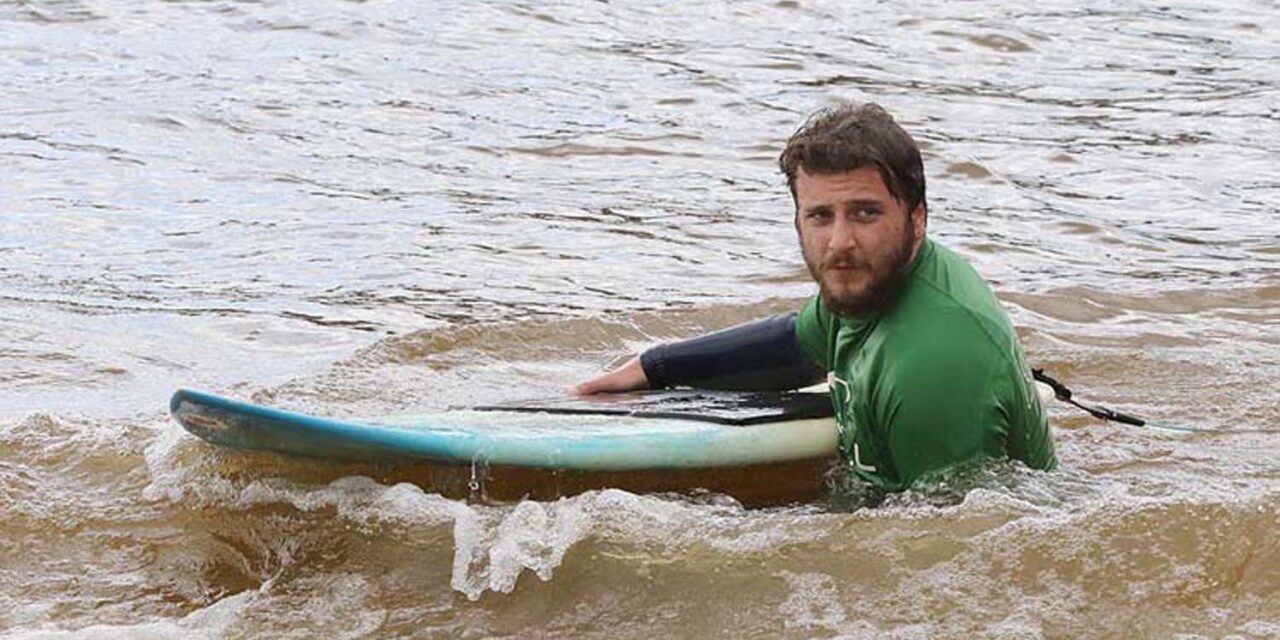 Swansea lifeguard goes so close at Welsh surfing championships
