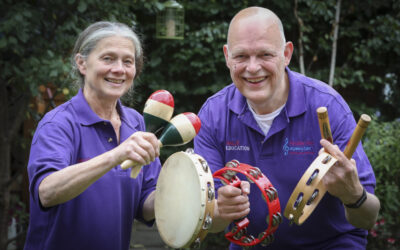 Musical heroes David and Caroline in line for top award for helping care home residents beat lockdown blues
