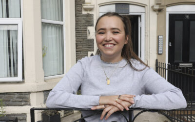 Artist turned support worker Francesca is in the picture for a national care award