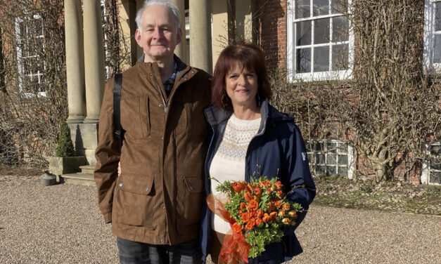 Man who cleaned up swastika graffiti finally meets daughter of little Jewish girl saved from Nazi death camp by grandparents