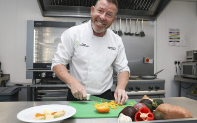 Chef opens pop up carvery at care home