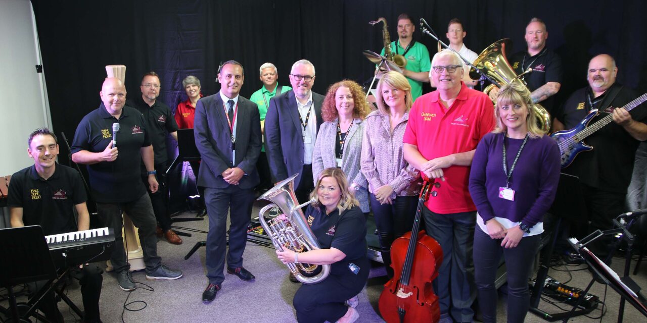 Virtual tour reaches 200 schools as band pumps up the volume