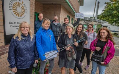 Big-hearted creamery workers take on Snowdon charity trek