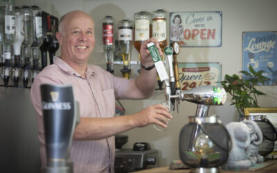 Ex-soldier Stephen is toast of care home after being shortlisted for top award