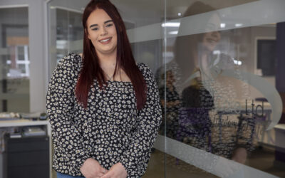 Newcomer Ellie wins over judges for a place in the final of national care awards