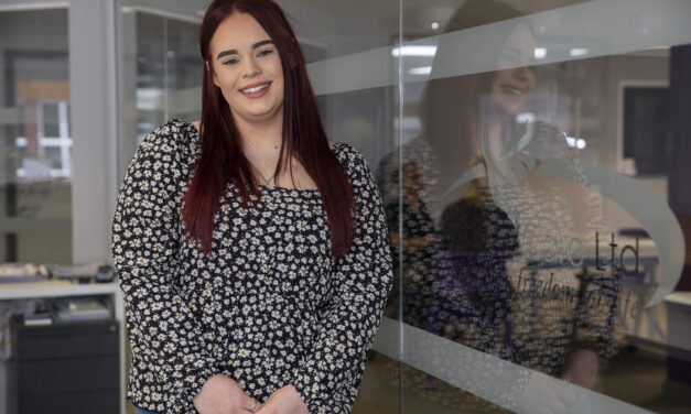 Newcomer Ellie wins over judges for a place in the final of national care awards