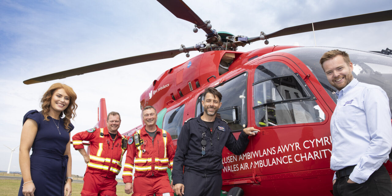Wales Air Ambulance charity says kind £10,000 gift can help save five lives