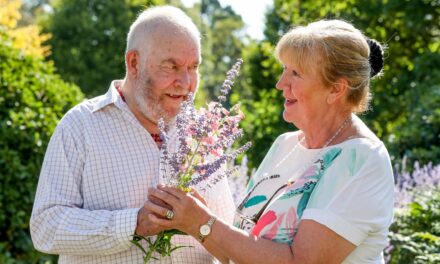 Green-fingered care home residents enjoy fruits of their labour