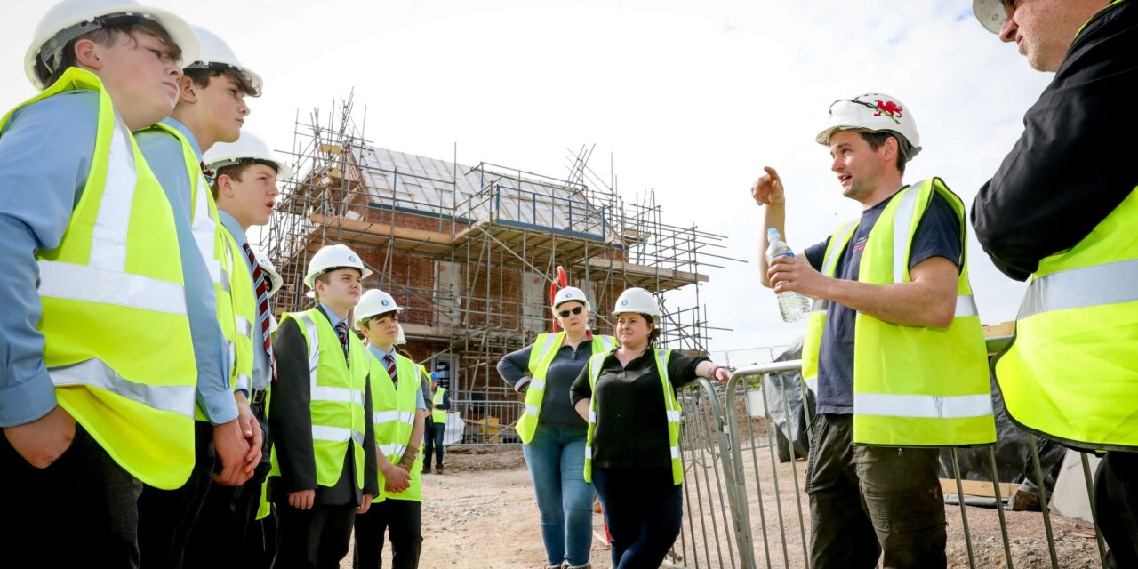 North Wales construction company is inspiring a new generation of builders