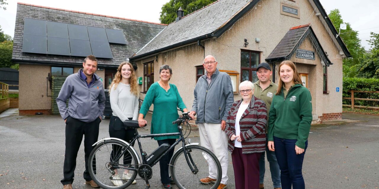 Village hall bids to go carbon neutral with £29K green package of support