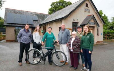 Village hall bids to go carbon neutral with £29K green package of support