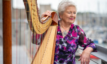 Renowned harpist Elinor pulling strings to inspire new generation