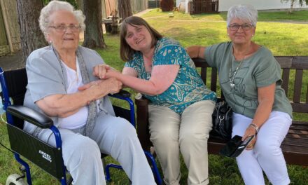 Dreams come true for Myra, 91, after emotional reunion with long lost family