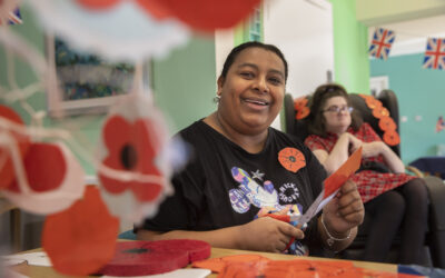 Care home residents put “heart and soul” into stunning Remembrance Sunday tribute