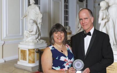 Kind-hearted couple Kate and Trevor strike gold at social care Oscars