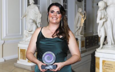 Care worker with ADHD toasts double win at national awards