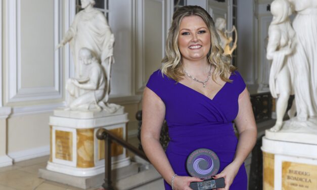 Inspiring leader honoured at prestigious awards ceremony