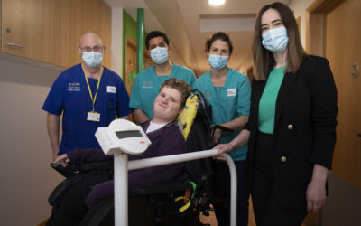 Law firm step in to fund hospice’s new wheelchair weighing machine