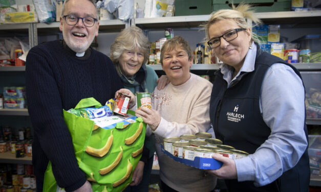 Food giant’s helping hand to fill Bags of Love for struggling families in Conwy