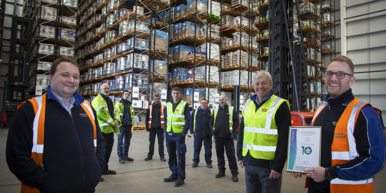 Welsh warehouse heroes achieve rare honour