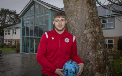 Cai’s living the dream playing for Wales and rubbing shoulders with royalty