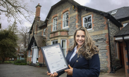 Ex-actress Bethan wins award in new stage of career after “baptism of fire” running care home