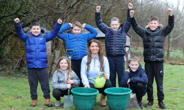 Green-fingered Tremadog youngsters grow their own flowers, fruit and veg