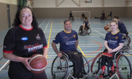 Wheelchair basketball stars in North Wales are cock-a-hoop after clinching new deal