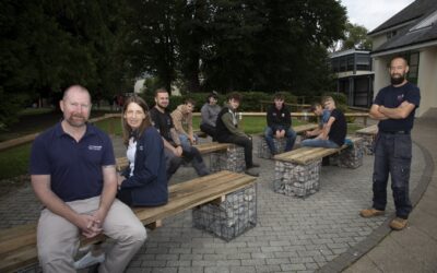 Pupils in Llanrwst build an outdoor class and a future in construction
