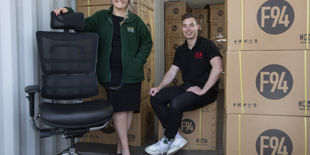 Hood Seating use storage units to help office chair business expand