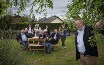 Once again village on ancient drovers’ route has a pond to be proud of