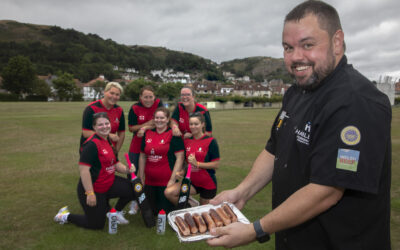 School pupils enjoy a special day of cricket at historic Llandudno ground