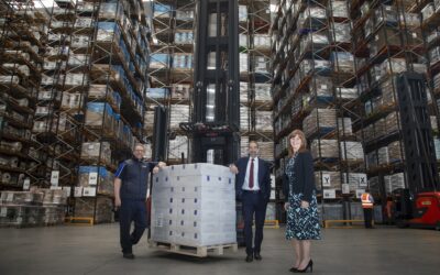 Warehouse and distribution firm is one in a million, says Wrexham MS