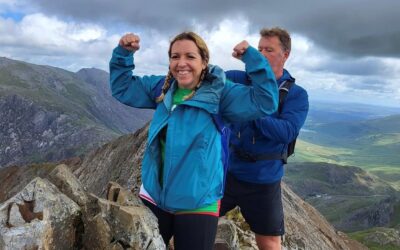 Fearless fundraiser Ali Alcock conquers Eryri’s deadliest ridge in ‘most terrifying’ stunt yet