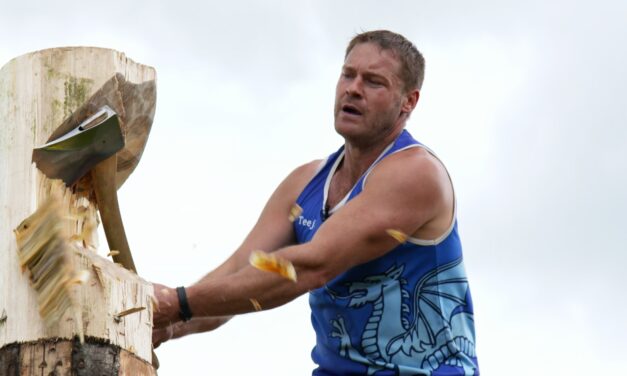 Axeman Elgan’s aiming to be top of the chops at Welsh Game Fair