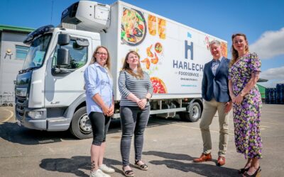 Here come the girls at equal opps employer Harlech Foodservice